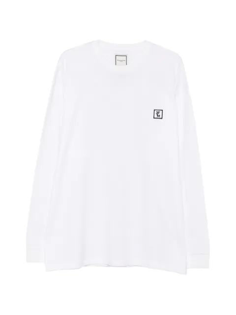 Wooyoungmi logo-print long-sleeve T-shirt