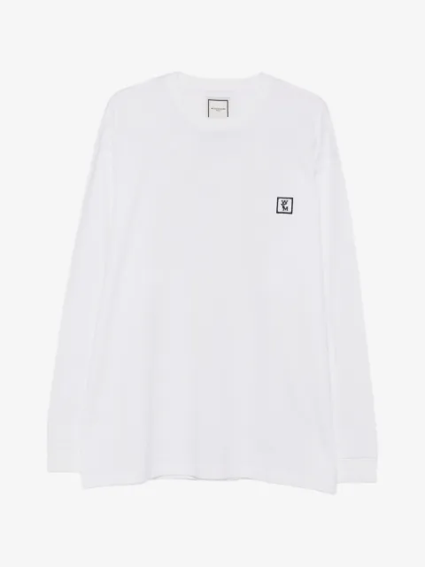 Wooyoungmi logo-print long-sleeve T-shirt