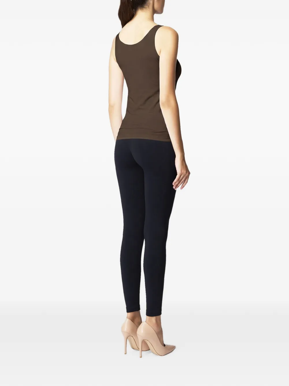 Wolford Jamaika ronde gebreide top Bruin