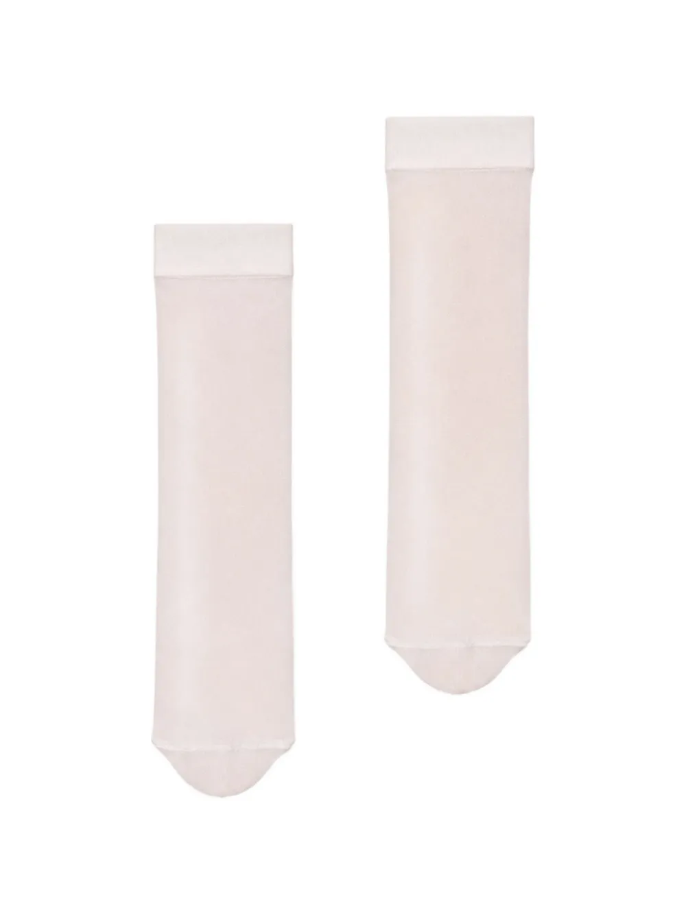Wolford Calzini Individual 10 - Bianco