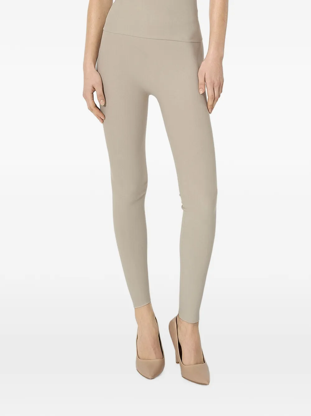 Wolford seamless warp-knit leggings - Nude