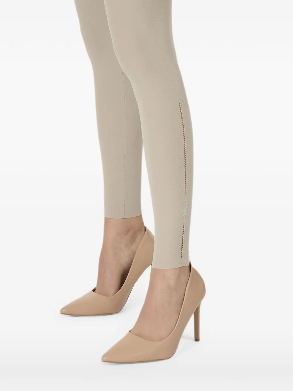 Wolford Naadloze warpgebreide legging Beige