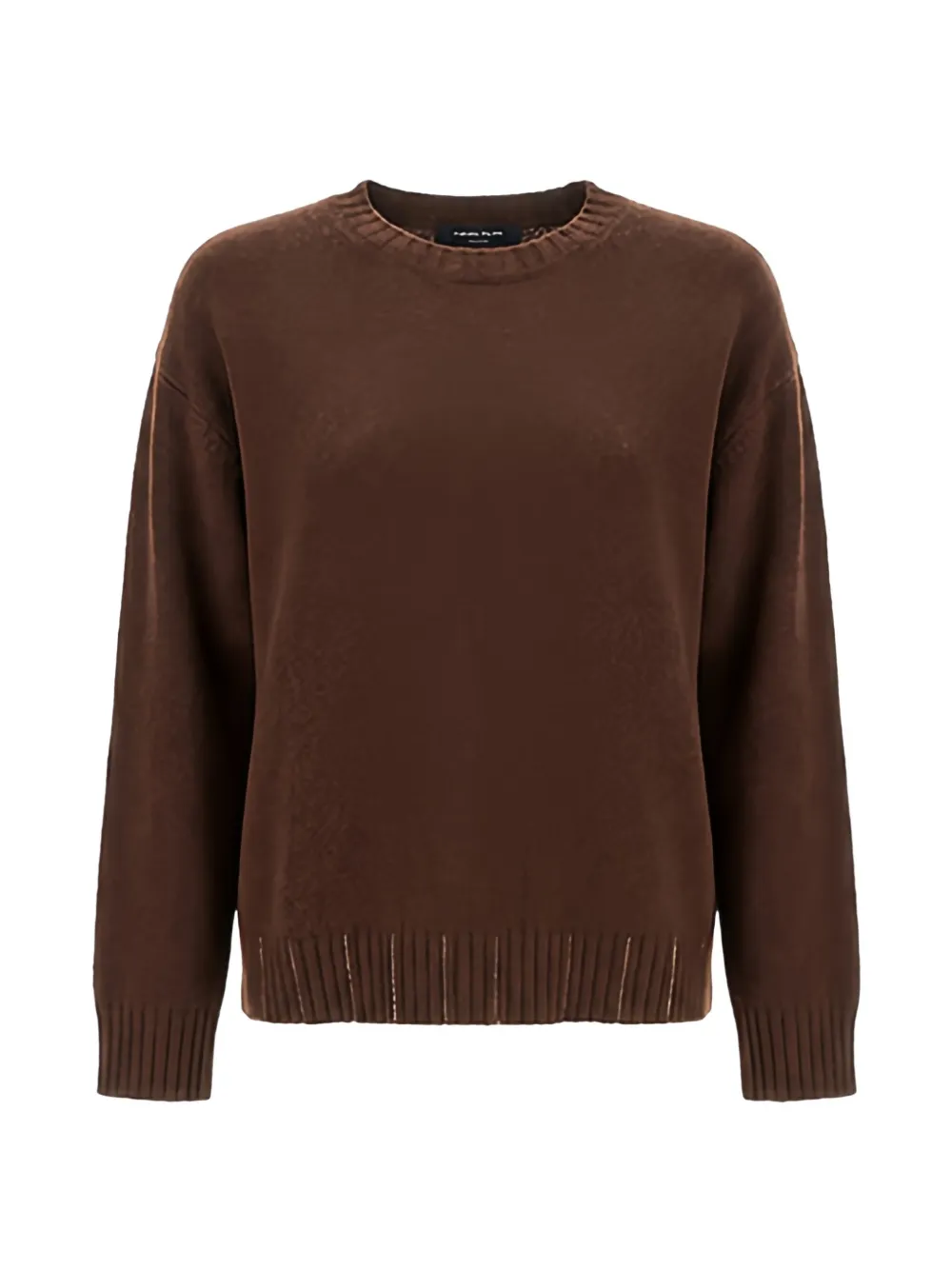 Fabiana Filippi Pullover mit Perlen - Braun