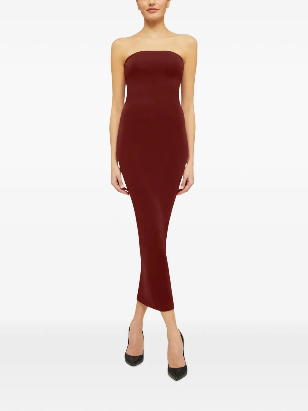 Wolford Fatal naadloze jurk Rood