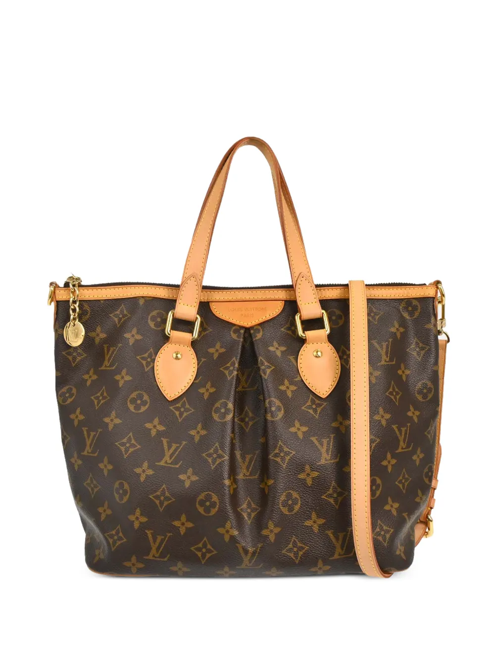 Louis Vuitton Pre-Owned 2007 PM Palermo Tote Bag aus Canvas mit Monogramm - Braun