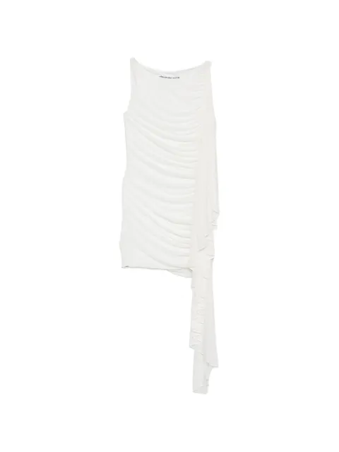 Alexander Wang robe courte froncée à détail drapé