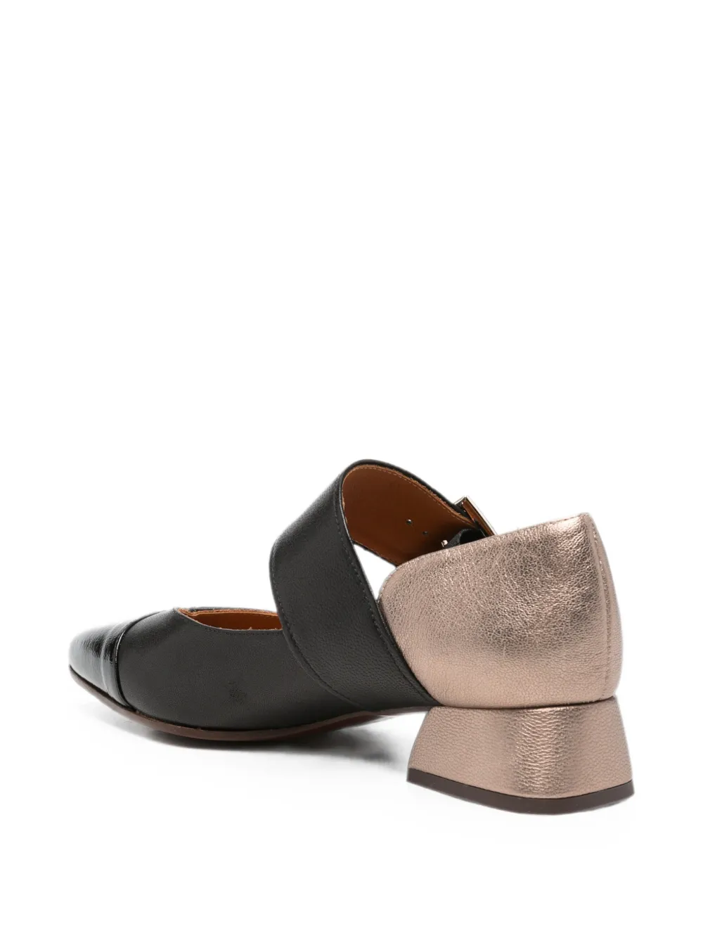 Chie Mihara Hebas buckle-fastening pointed-toe pumps Zwart