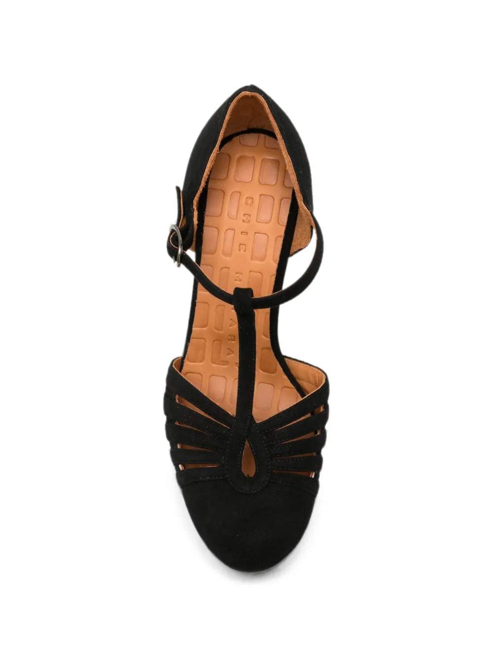 Chie Mihara Uyelo T-bar platform pumps Zwart