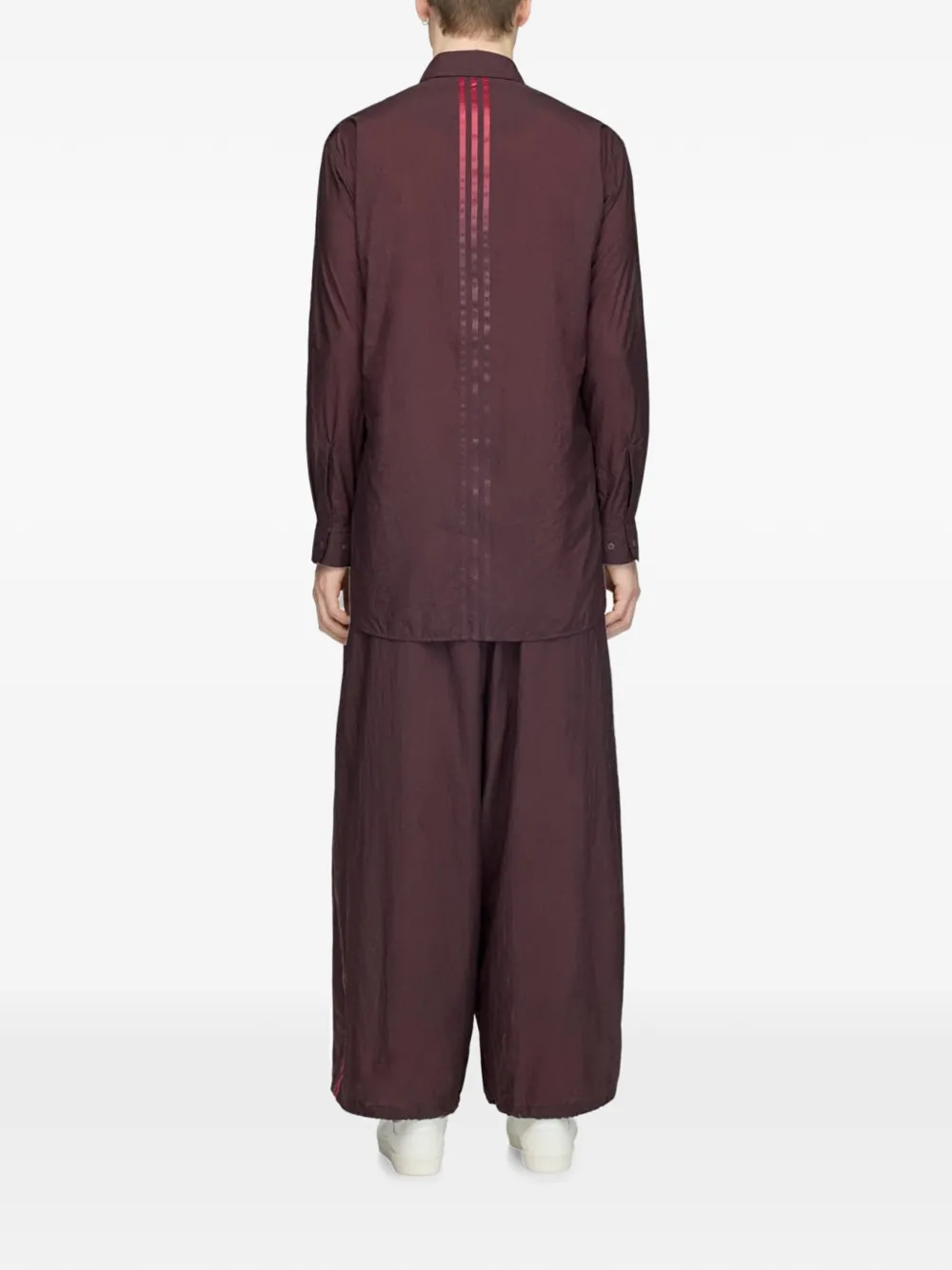 Y-3-Stripes shirtjack Paars
