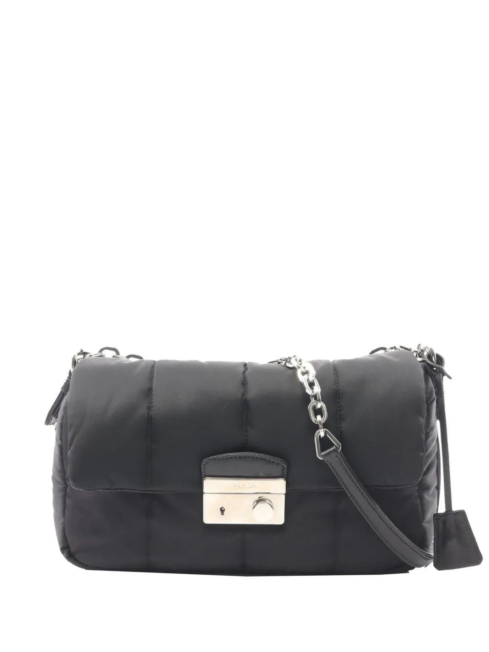Prada Pre-Owned 2010-2026 Tessuto Bomber shoulder bag - Schwarz