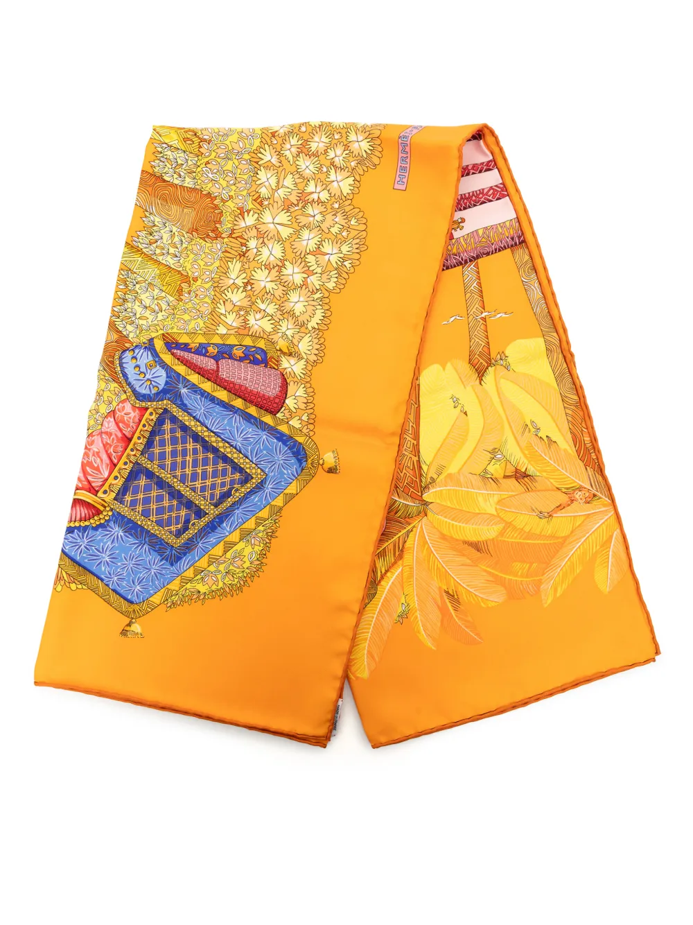 Hermès Pre-Owned 1990-2010 Ombres et Lumieres Silk Scarf 90 scarves - Orange