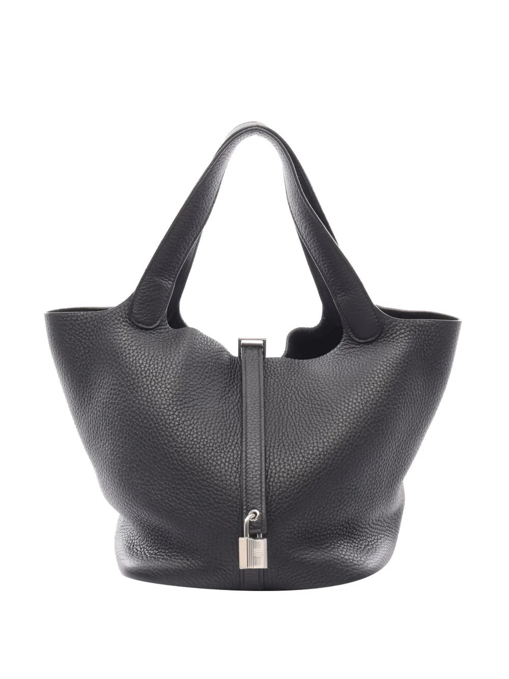 Hermès Pre-Owned 2021 Clemence Picotin Lock 22 handbag - Nero
