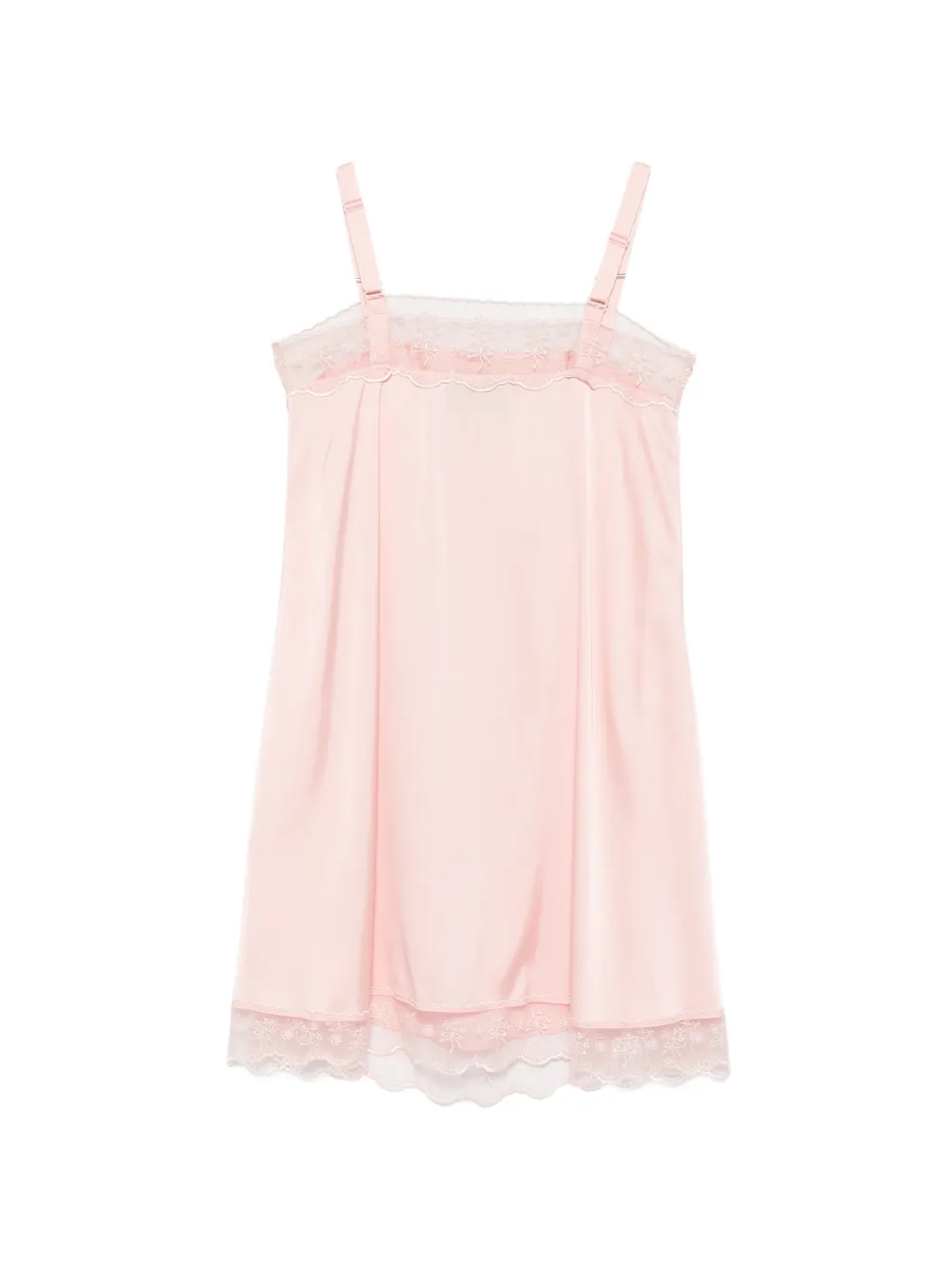 Simone Rocha Lace-trim Mini Dress in Pink, view 2