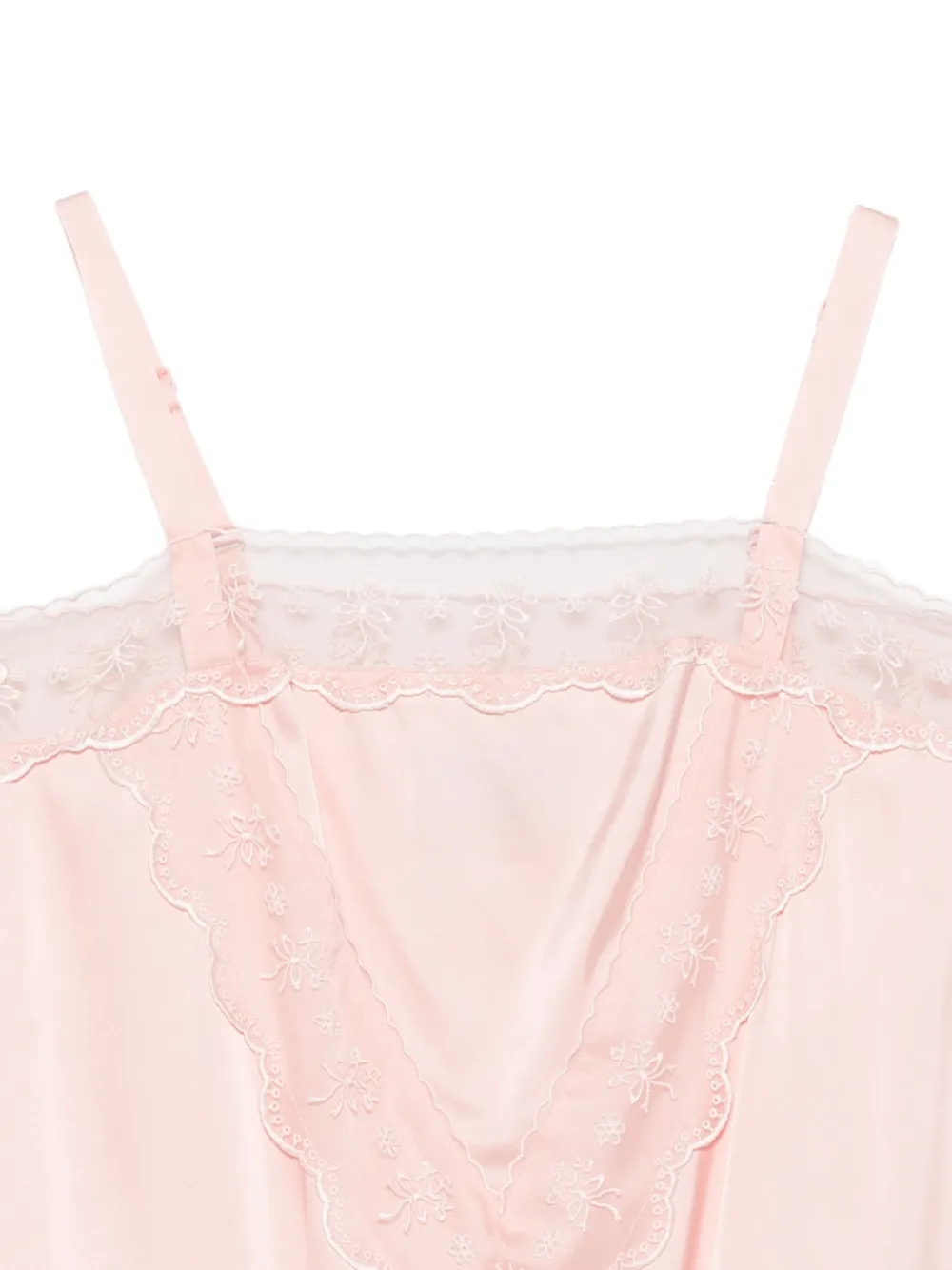 Simone Rocha Lace-trim Mini Dress in Pink, view 3