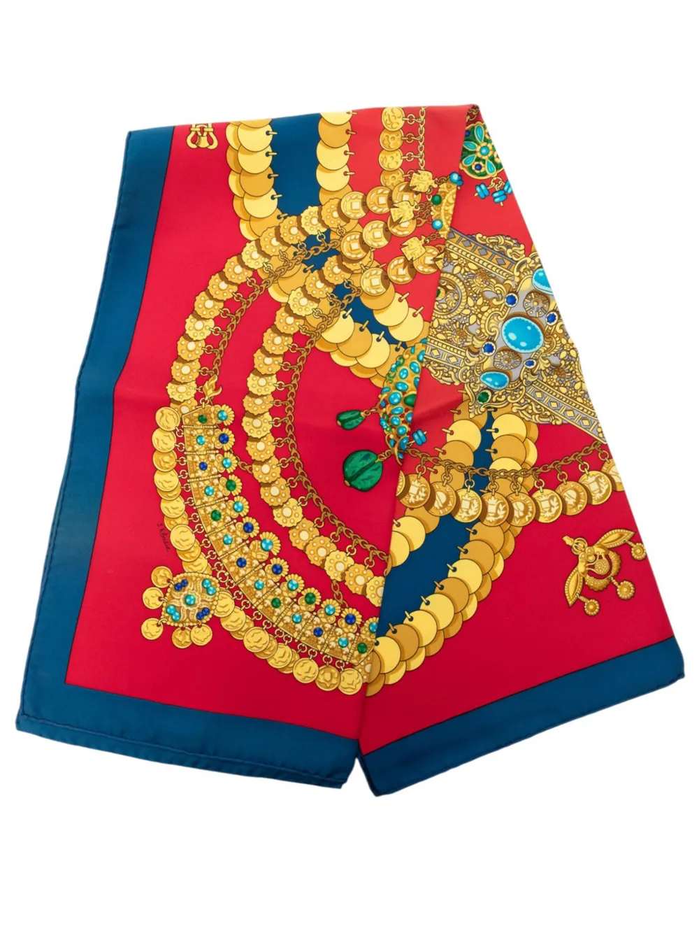 Hermès Pre-Owned 1994 Kosmima Silk Scarf 90 scarves - Rot