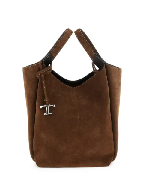 Tod's suede butcket bag