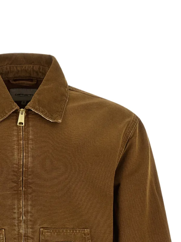 Carhartt コーデュロイジャケット ブラウン Carhartt WIP コーデュロイカラー キャンバスジャケット | ブラウン