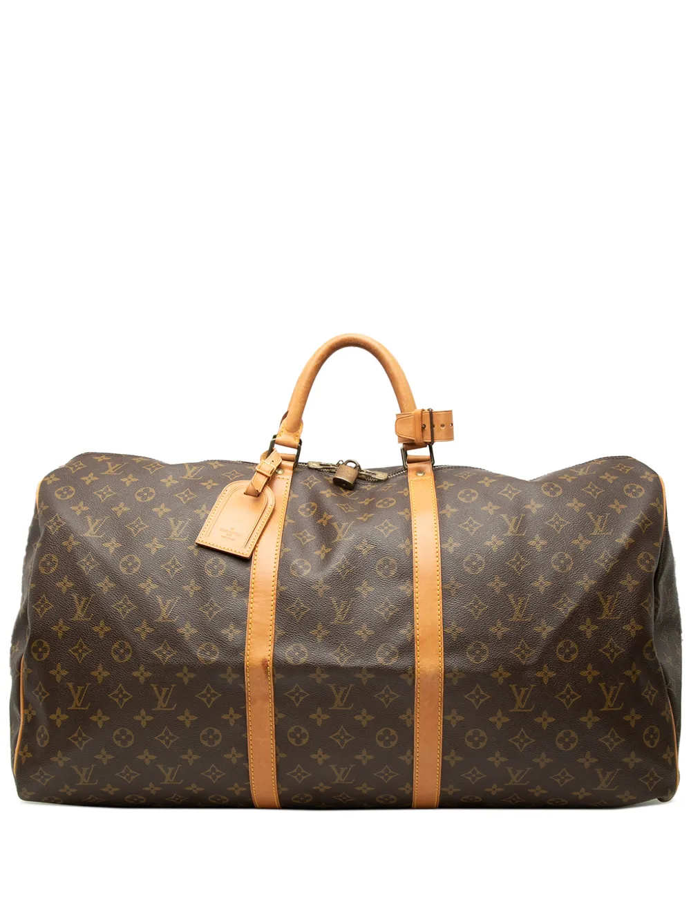 Louis Vuitton Pre-Owned 1980-2000 Monogram Keepall 60 travel bag - Marrone