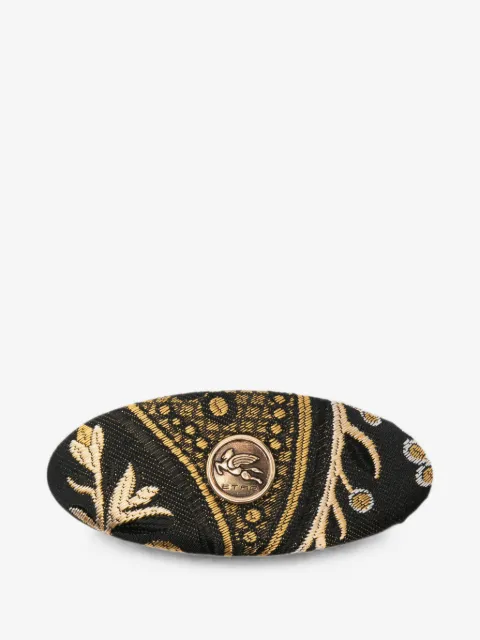 ETRO barrette Pegasus à motif en jacquard