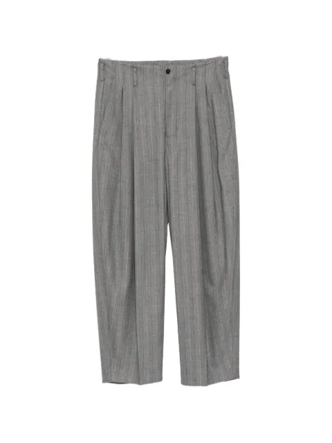 Hed Mayner pinstriped trousers