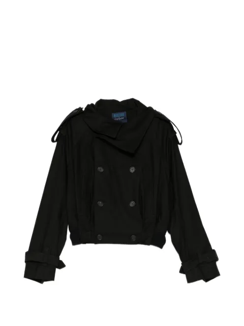 Yohji Yamamoto Doppelreihige Cropped-Jacke