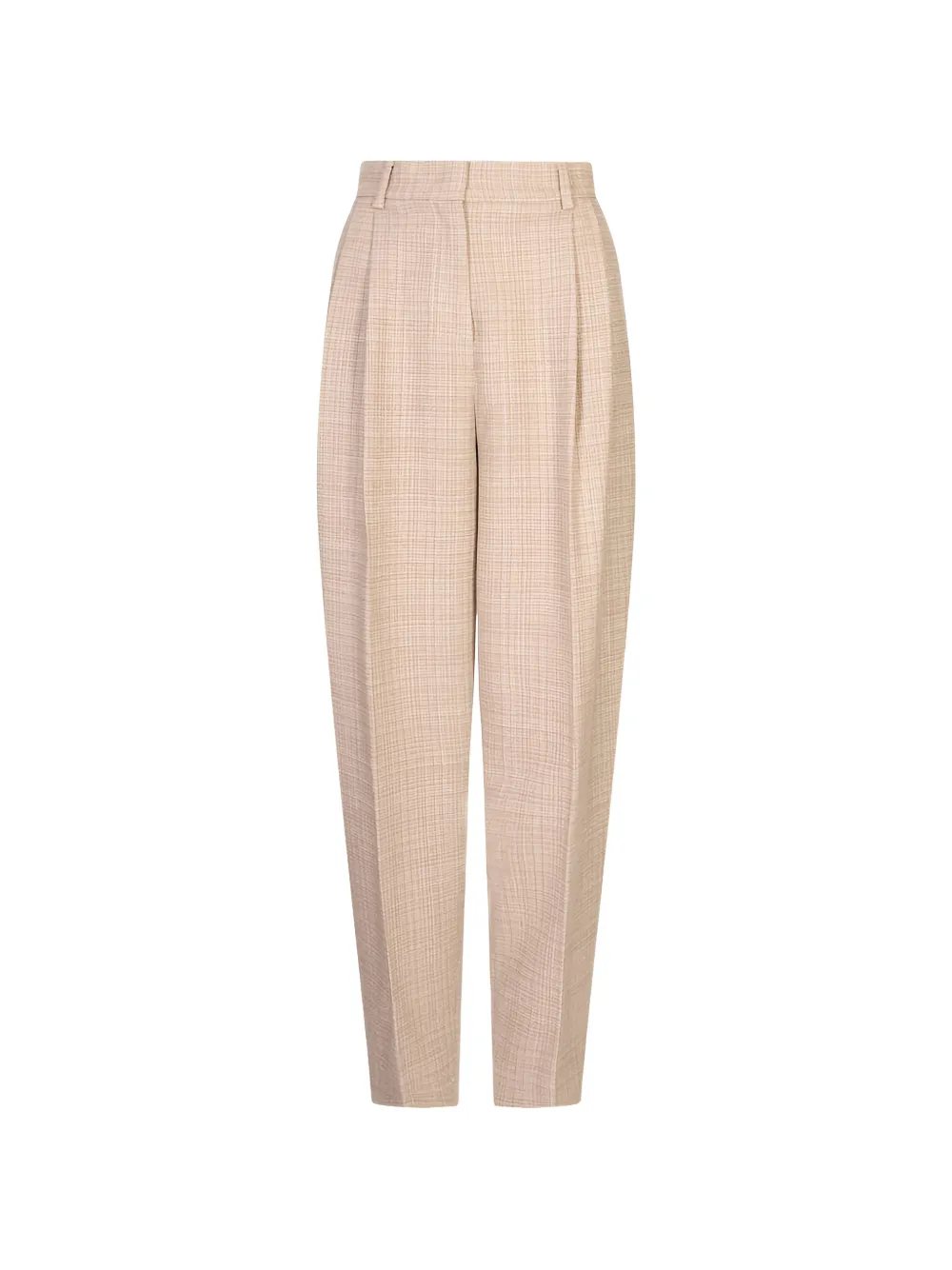 Fabiana Filippi pleated tapered trousers - Toni neutri