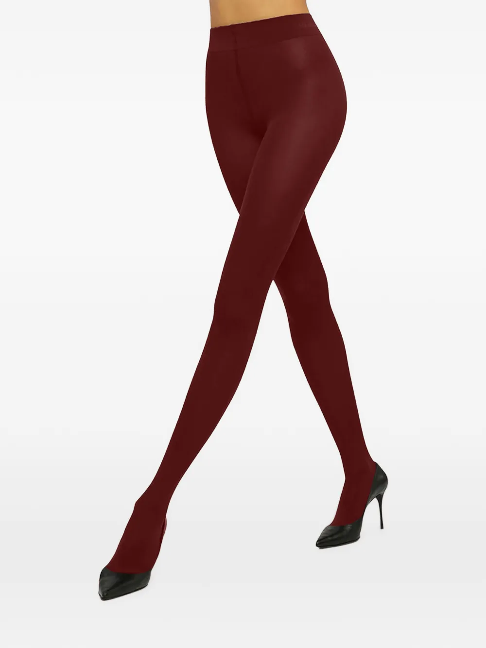 Wolford Fluwelen panty Rood