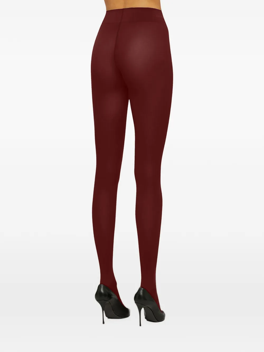 Wolford Fluwelen panty Rood