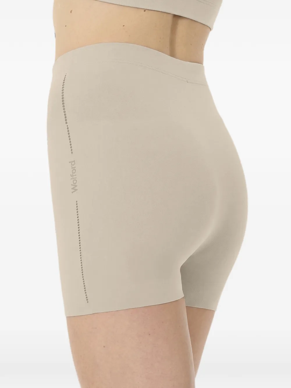 Wolford Naadloze gebreide shorts Beige
