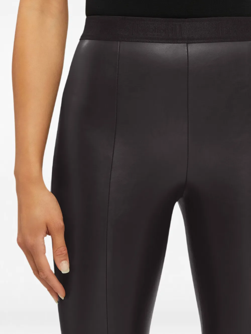 Wolford Jenna straight broek Bruin