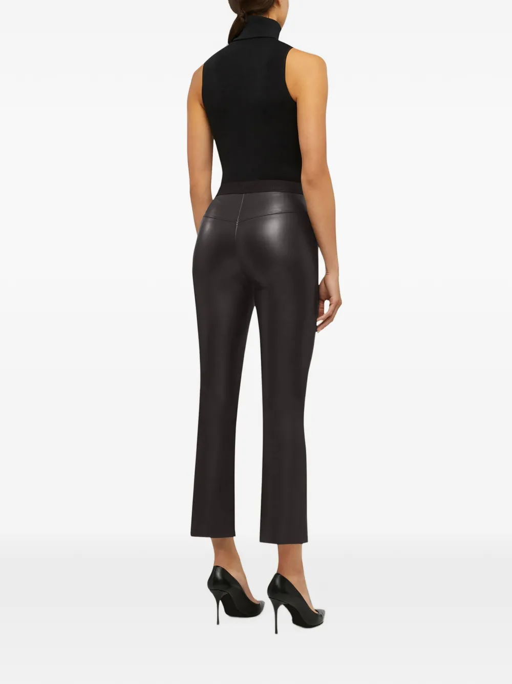 Wolford Jenna straight broek Bruin