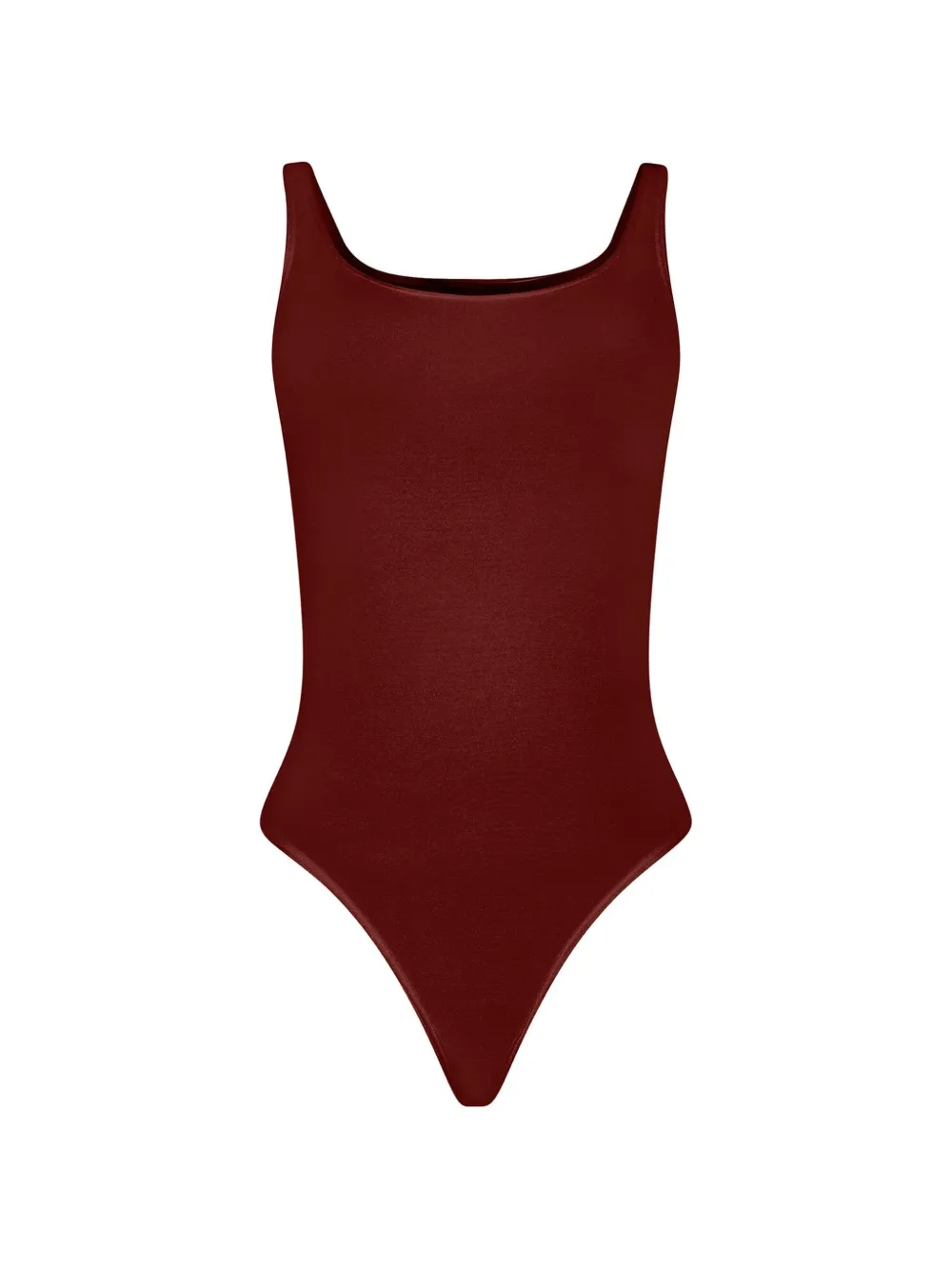 Wolford Body Jamaika con scollo ampio - Rosso