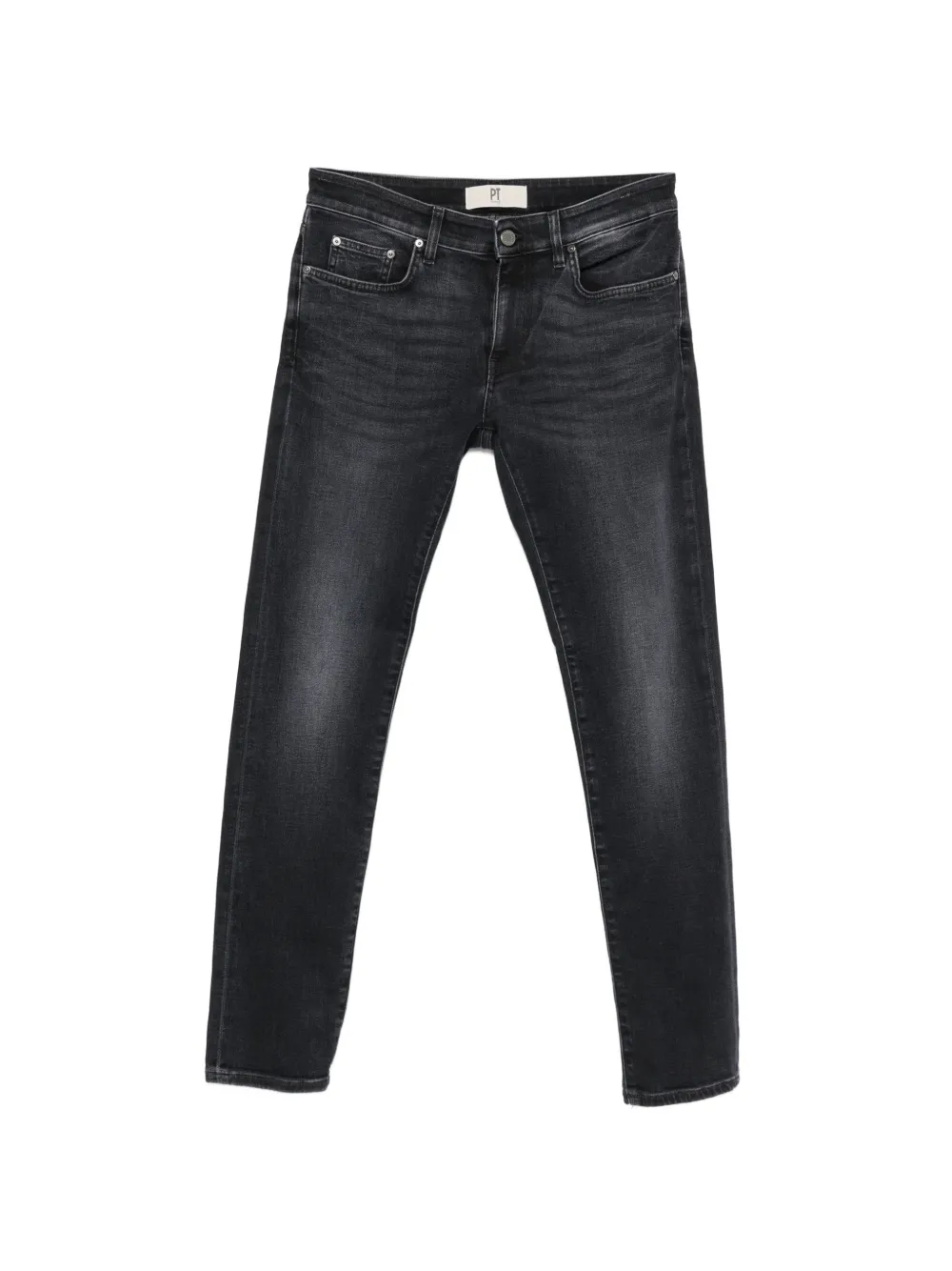 PT Torino faded-effect slim-fit jeans - Grigio
