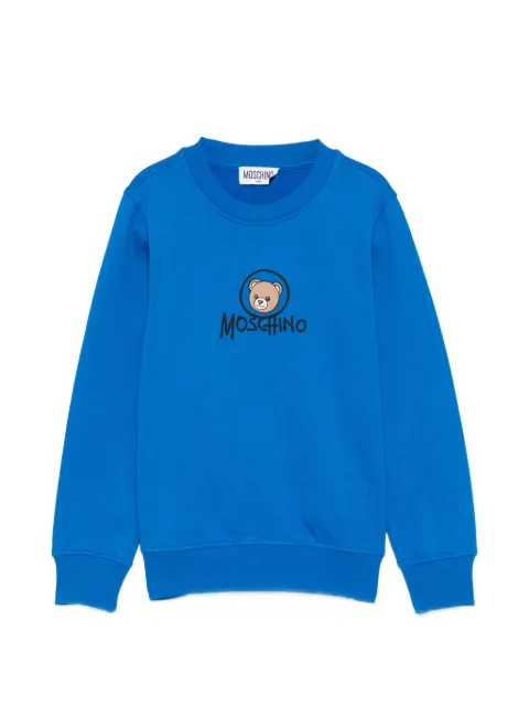 Moschino Kids logo-print sweatshirt