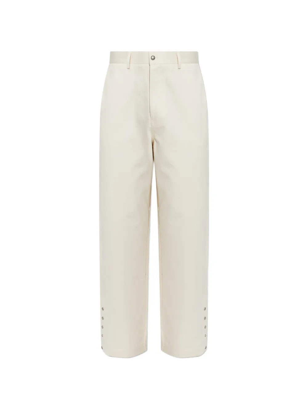 Palm Angels Pantaloni dritti con bottoni a pressione - Toni neutri