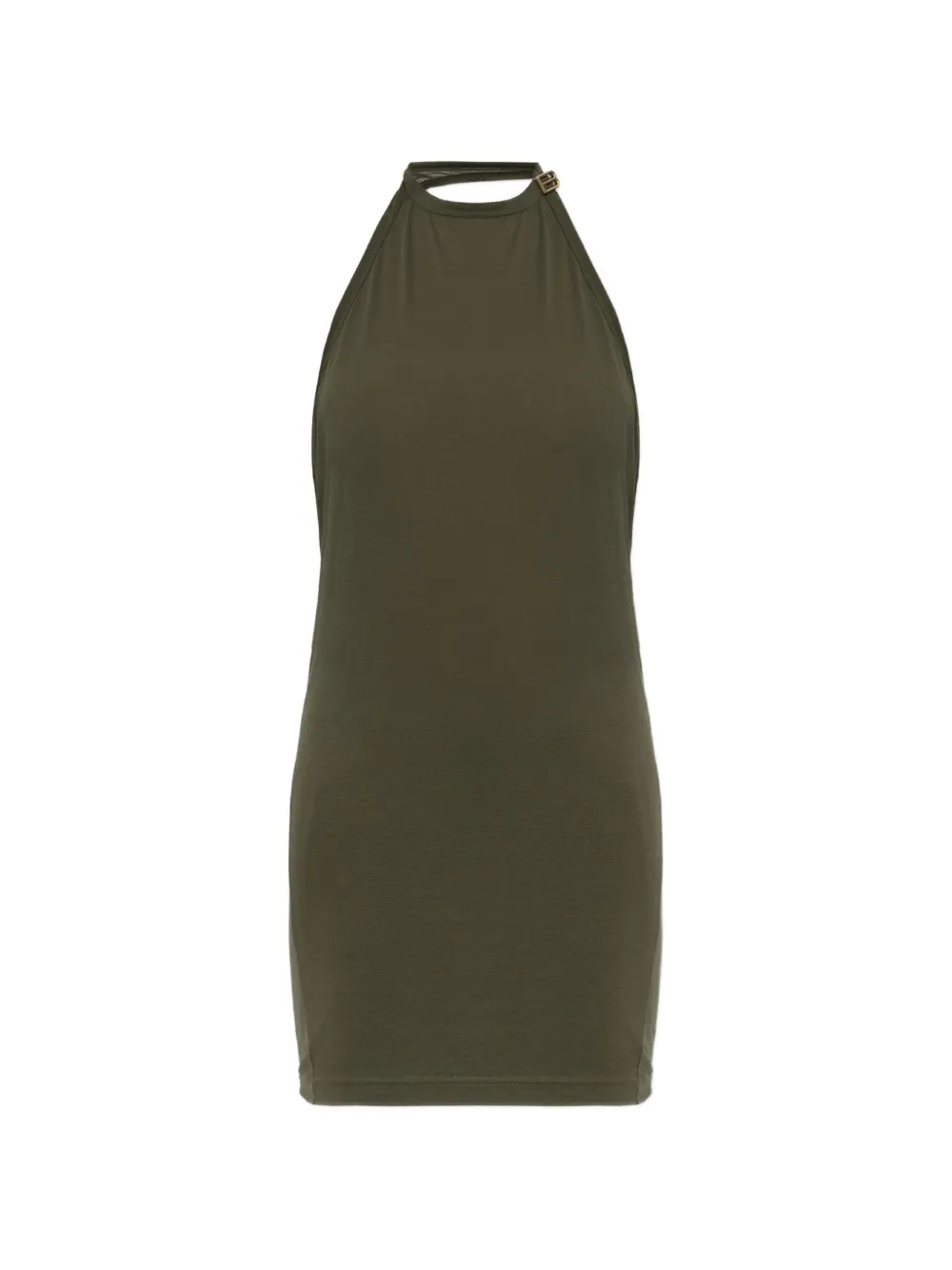Balenciaga Top con scollo all'americana - Verde