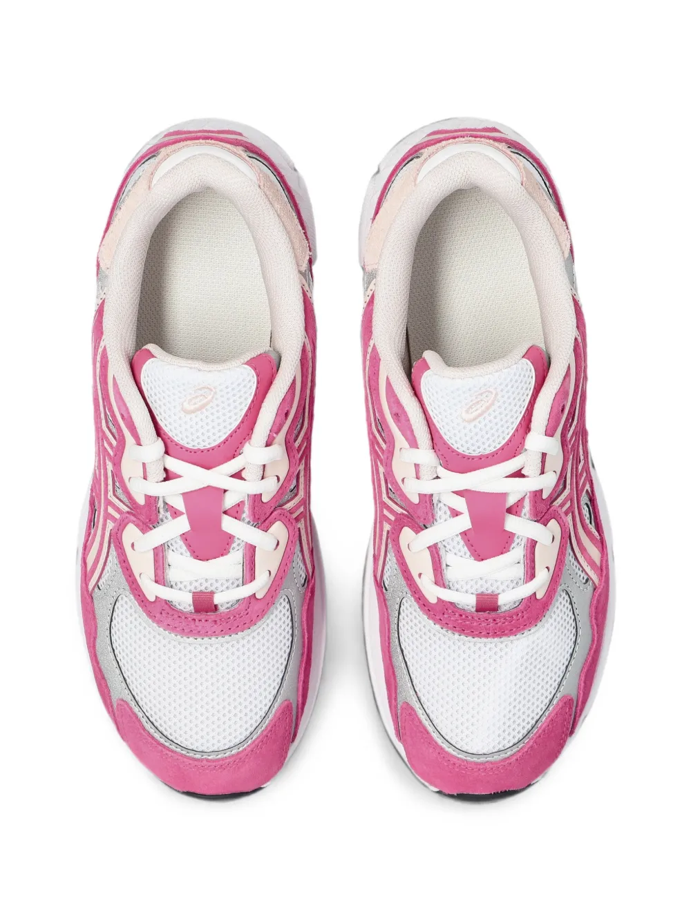 Asics Kids GEL-NYC mesh-panel sneakers Roze