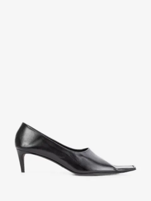 KHAITE Marlene square-toe pumps