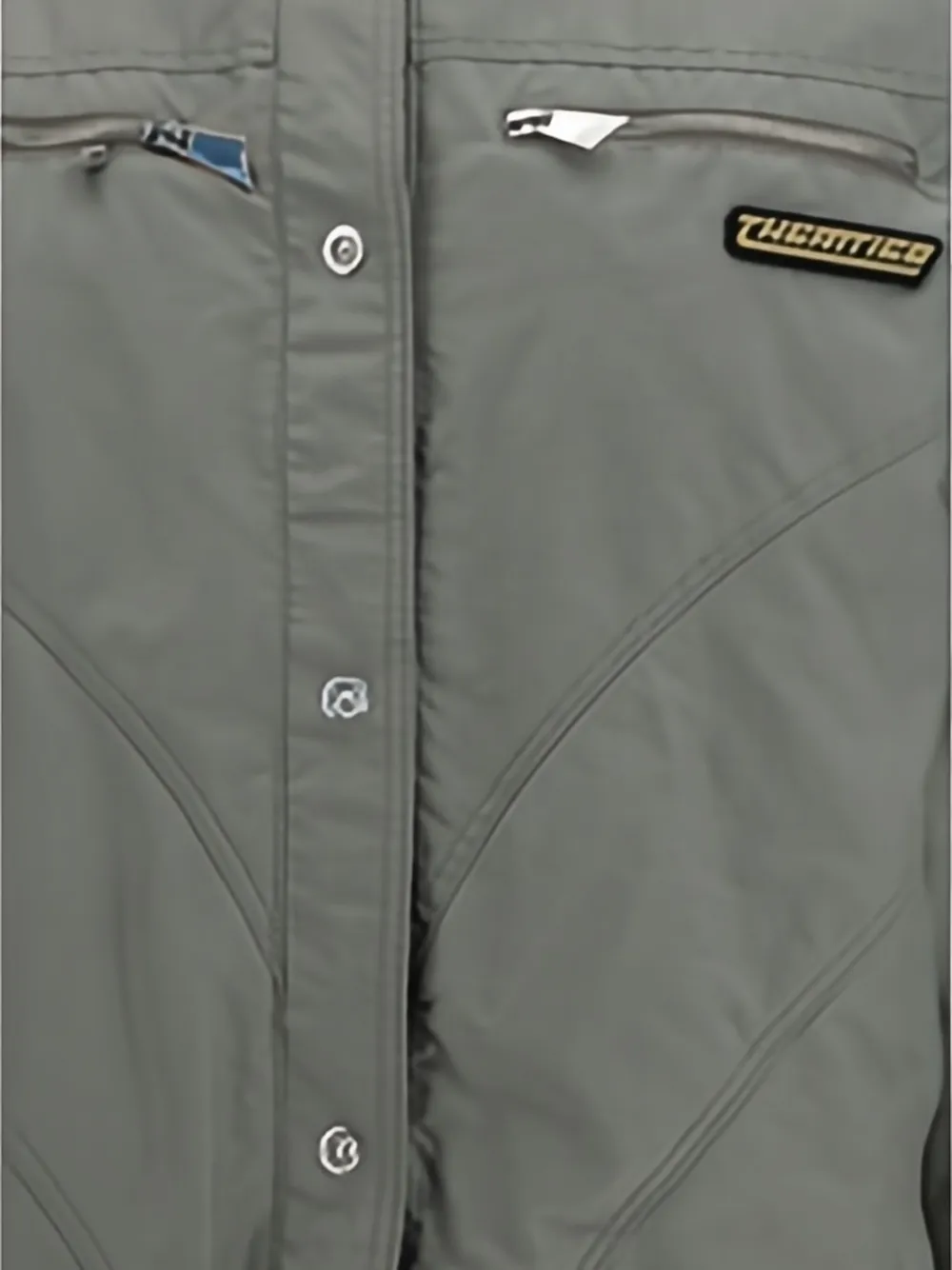 The Attico Bomberjack met hoge hals Groen