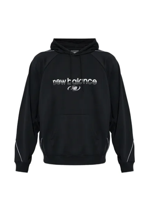 New Balance logo-print drawstring hoodie