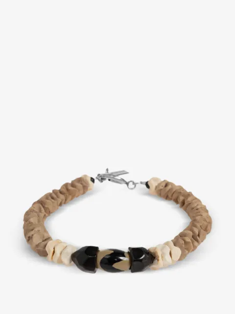 MARANT beaded wooden bracelet