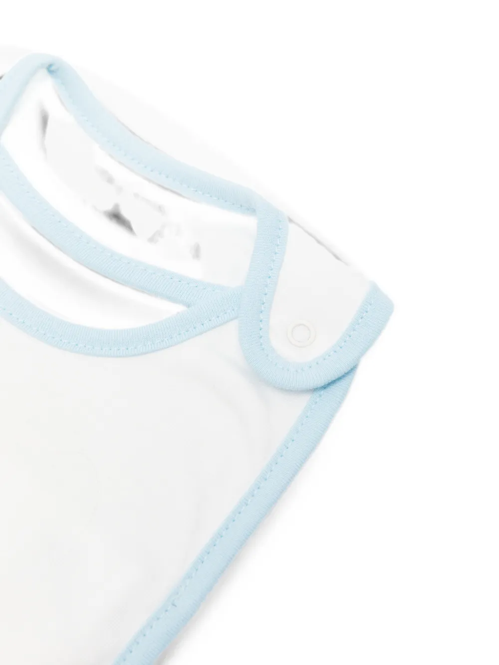 Moschino Kids Teddy Bear muts en slabbetje Wit