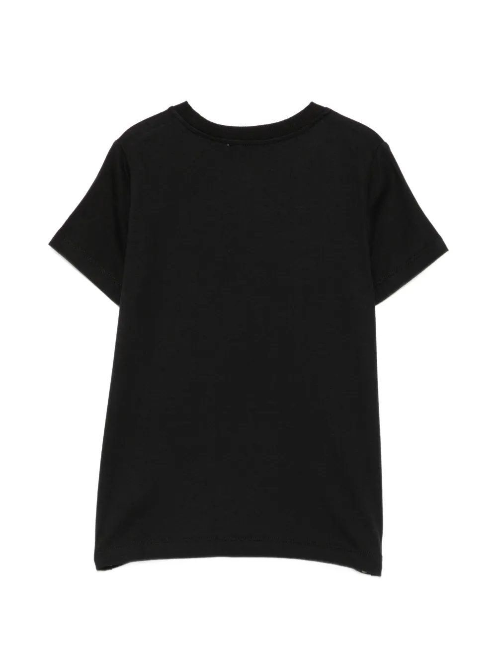 Moschino Kids T-shirt met logoprint Zwart