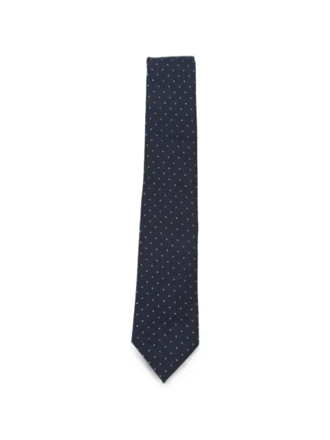 Emporio Armani polka-dot silk tie