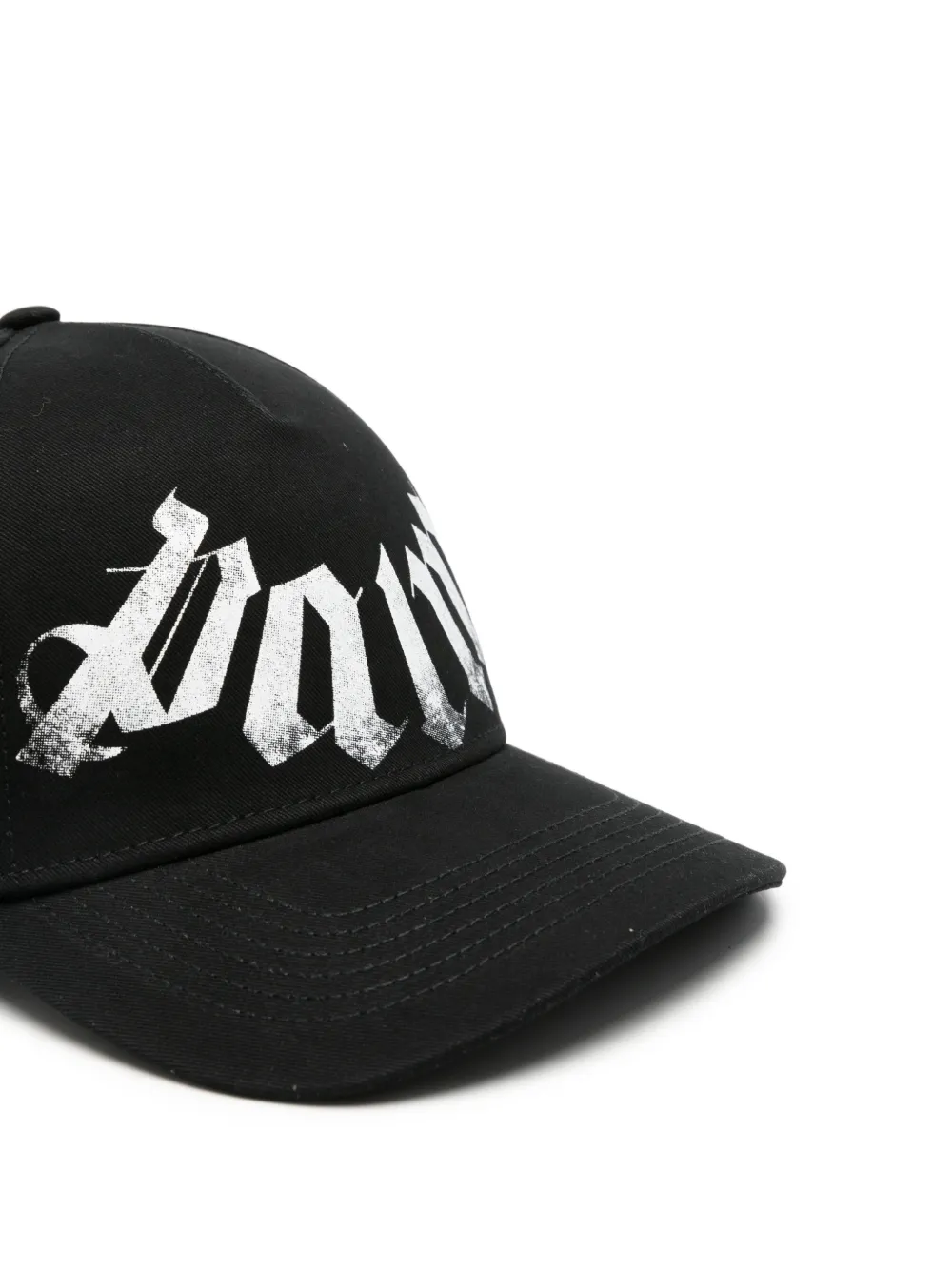 Palm Angels Pet met logoprint Zwart