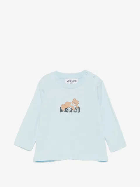 Moschino Kids logo-print T-shirt