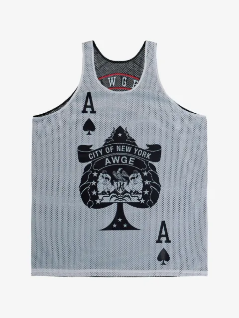AWGE reversible mesh tank top