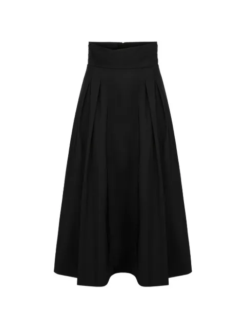 Elisabetta Franchi skirt in taffeta voile fabric