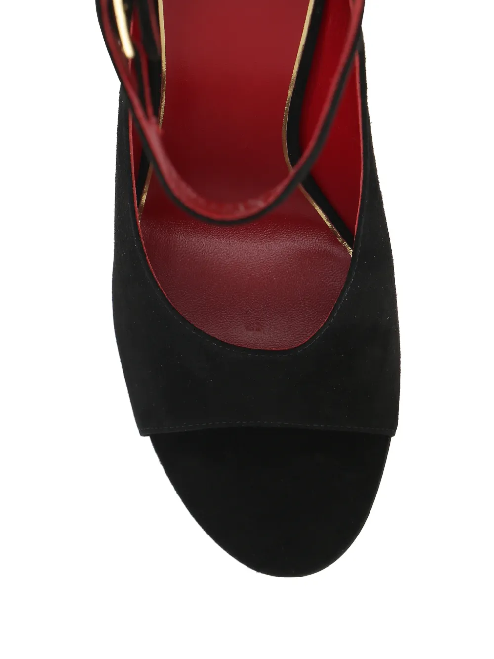 Valentino Garavani bow-detail open-toe sandals Zwart