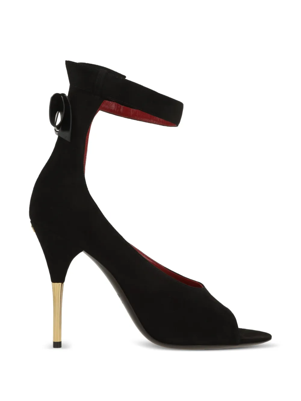 Valentino Garavani bow-detail open-toe sandals Zwart